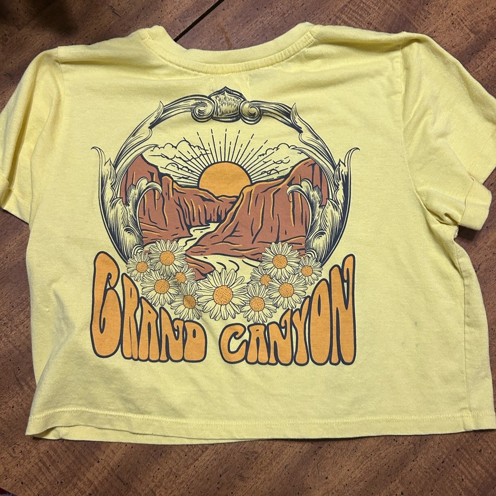Recycled Karma Yellow Daisy Tee